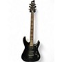 Used Schecter Guitar Research Omen 6 Black Solid Body Electric Guitar Black