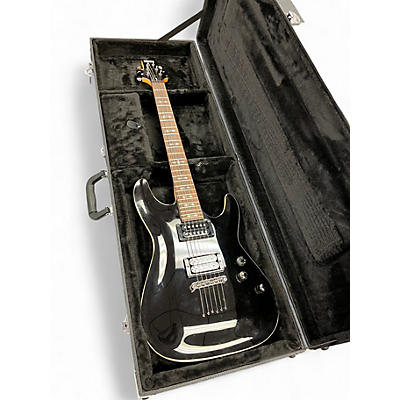 Used Schecter Guitar Research Omen 6 Black Solid Body Electric Guitar