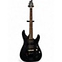 Used Schecter Guitar Research Omen 6 Black Solid Body Electric Guitar Black