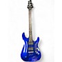 Used Schecter Guitar Research Used Schecter Guitar Research Omen 6 Blue Solid Body Electric Guitar Blue