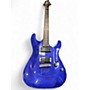 Used Schecter Guitar Research Omen 6 Blue Solid Body Electric Guitar Blue