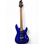 Used Schecter Guitar Research Used Schecter Guitar Research Omen 6 Electric blue Solid Body Electric Guitar Electric blue