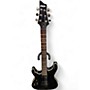 Used Schecter Guitar Research Omen 6 Left Handed BLACK Electric Guitar BLACK