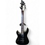 Used Schecter Guitar Research Omen 6 Left Handed Black Electric Guitar Black