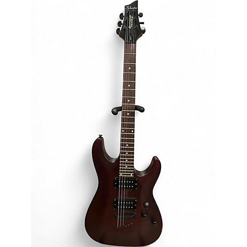 Used Schecter Guitar Research Omen 6 Magenta Solid Body Electric Guitar Magenta