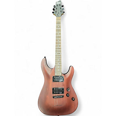 Used Schecter Guitar Research Omen 6 SATIN WALNUT Solid Body Electric Guitar