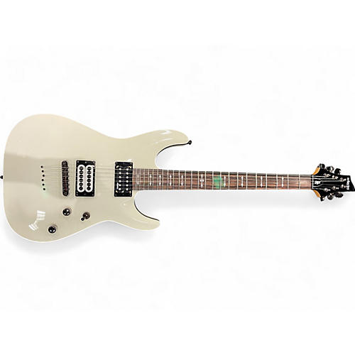 Schecter Guitar Research Used Schecter Guitar Research Omen 6 WHITE Solid Body Electric Guitar WHITE