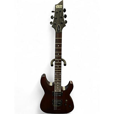 Used Schecter Guitar Research Omen 6 Wine Red Solid Body Electric Guitar