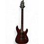 Used Schecter Guitar Research Omen 6 Worn Cherry Solid Body Electric Guitar Worn Cherry