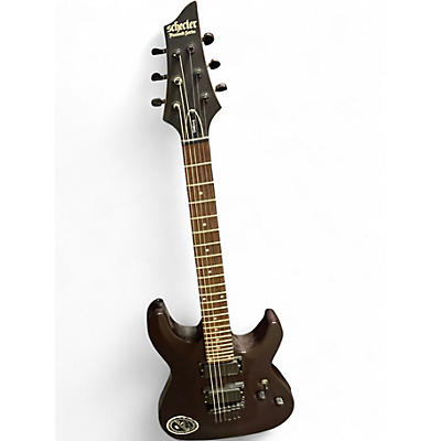 Used Schecter Guitar Research Omen 6 red Solid Body Electric Guitar