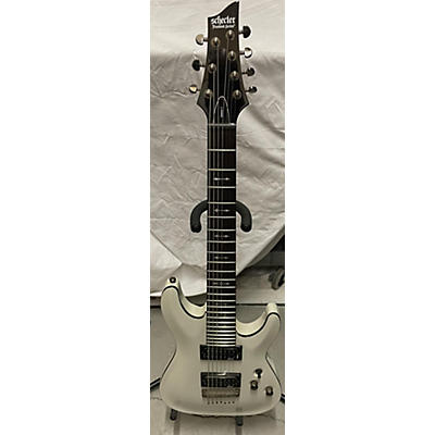 Schecter Guitar Research Used Schecter Guitar Research Omen 7 Arctic White Solid Body Electric Guitar