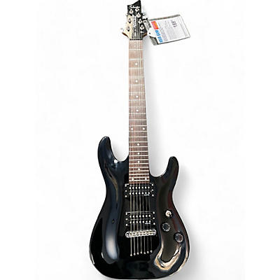 Schecter Guitar Research Used Schecter Guitar Research Omen 7 Black Solid Body Electric Guitar