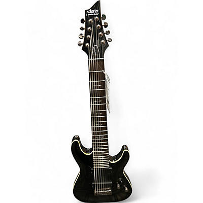 Schecter Guitar Research Used Schecter Guitar Research Omen 8 Black Solid Body Electric Guitar