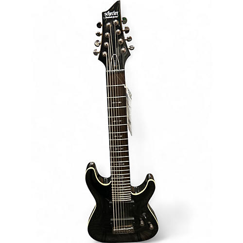 Schecter Guitar Research Used Schecter Guitar Research Omen 8 Black Solid Body Electric Guitar Black