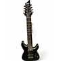 Used Schecter Guitar Research Used Schecter Guitar Research Omen 8 Black Solid Body Electric Guitar Black