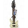 Used Schecter Guitar Research Omen 8 WHITE Solid Body Electric Guitar WHITE