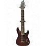 Used Schecter Guitar Research Omen 8 Walnut Solid Body Electric Guitar Walnut