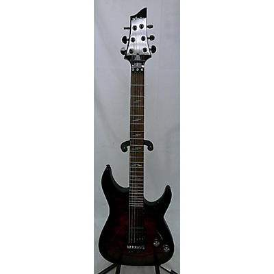 Schecter Guitar Research Used Schecter Guitar Research Omen Elite 6 Red Solid Body Electric Guitar