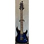 Used Schecter Guitar Research Used Schecter Guitar Research Omen Elite 7str See-Thru Blue Burst Solid Body Electric Guitar See-Thru Blue Burst