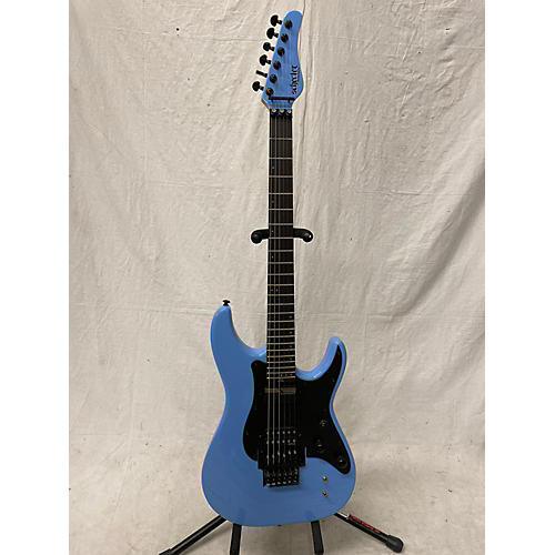 Schecter Guitar Research Used Schecter Guitar Research Omen Elite 8 MS Blue Solid Body Electric Guitar Blue