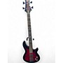 Used Schecter Guitar Research Omen Elite Black Cherry Electric Bass Guitar Black Cherry