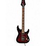 Used Schecter Guitar Research Omen Elite FR Cherry Burst Solid Body Electric Guitar Cherry Burst