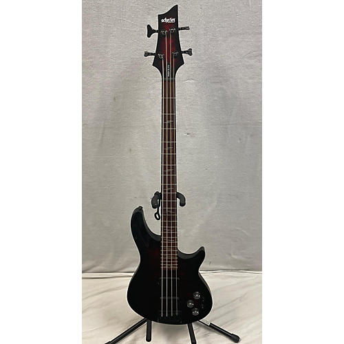 Schecter Guitar Research Used Schecter Guitar Research Omen Elite Red Electric Bass Guitar Red