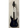 Used Schecter Guitar Research Used Schecter Guitar Research Omen Elite Trans Blue Solid Body Electric Guitar Trans Blue