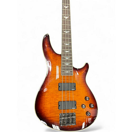 Used Schecter Guitar Research Omen Extreme 4 String 2 Color Sunburst Electric Bass Guitar 2 Color Sunburst