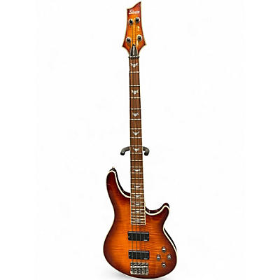 Used Schecter Guitar Research Omen Extreme 4 String 2 Color Sunburst Electric Bass Guitar