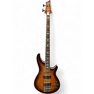 Used Schecter Guitar Research Omen Extreme 4 String Amber Electric Bass Guitar
