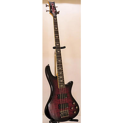 Schecter Guitar Research Used Schecter Guitar Research Omen Extreme 4 String BLOOD RED Electric Bass Guitar