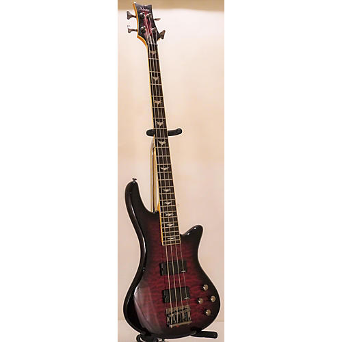 Schecter Guitar Research Used Schecter Guitar Research Omen Extreme 4 String BLOOD RED Electric Bass Guitar BLOOD RED