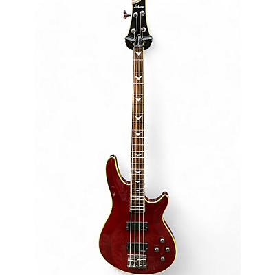 Schecter Guitar Research Used Schecter Guitar Research Omen Extreme 4 String Red Electric Bass Guitar