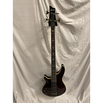 Schecter Guitar Research Used Schecter Guitar Research Omen Extreme 4 String Red Electric Bass Guitar