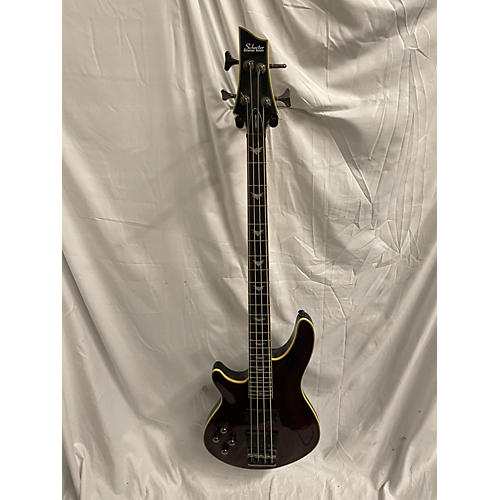 Schecter Guitar Research Used Schecter Guitar Research Omen Extreme 4 String Red Electric Bass Guitar Red