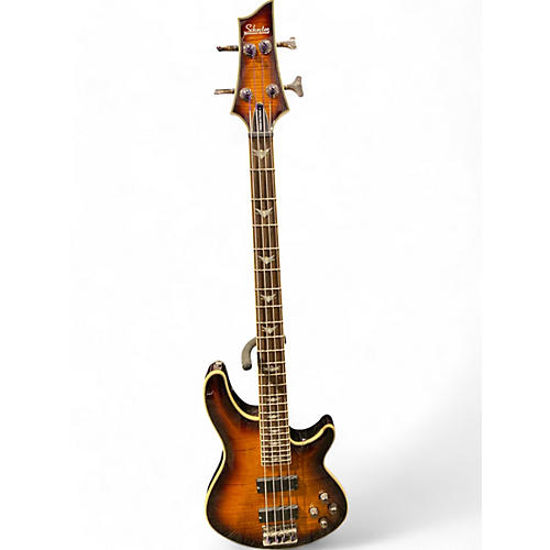 Schecter Guitar Research Used Schecter Guitar Research Omen Extreme 4 String Sunburst Electric Bass Guitar Sunburst