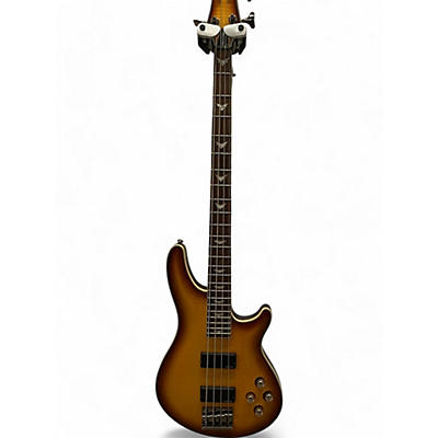 Used Schecter Guitar Research Omen Extreme 4 String Vintage Sunburst Electric Bass Guitar