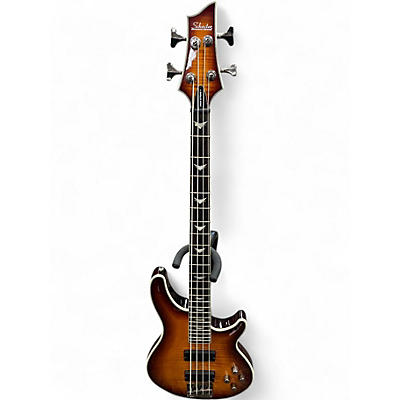 Used Schecter Guitar Research Omen Extreme 4 String Vintage Sunburst Electric Bass Guitar