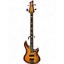 Used Schecter Guitar Research Omen Extreme 4 String Vintage Sunburst Electric Bass Guitar Vintage Sunburst