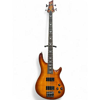 Used Schecter Guitar Research Omen Extreme 4 String Vintage Sunburst Electric Bass Guitar