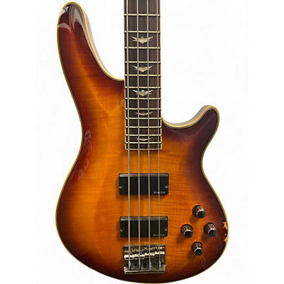 Schecter Guitar Research Used Schecter Guitar Research Omen Extreme 4 String sunburst Electric Bass Guitar