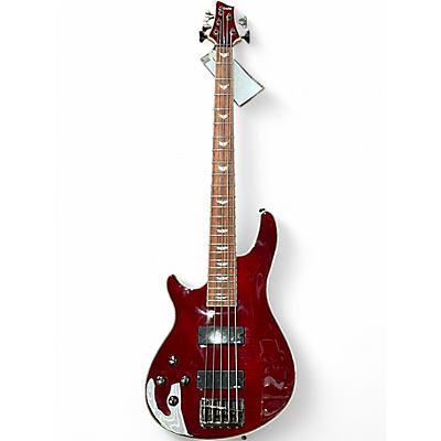 Used Schecter Guitar Research Omen Extreme 5 String Gloss Natural Electric Bass Guitar