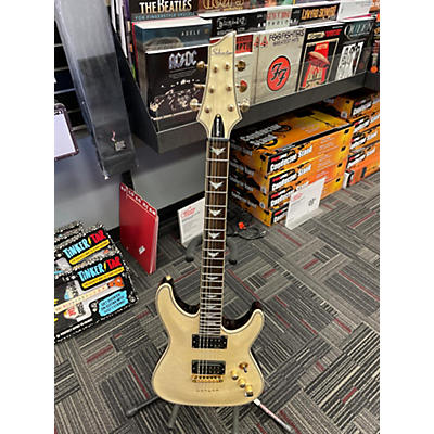 Schecter Guitar Research Used Schecter Guitar Research Omen Extreme 5 String Vintage White Electric Bass Guitar