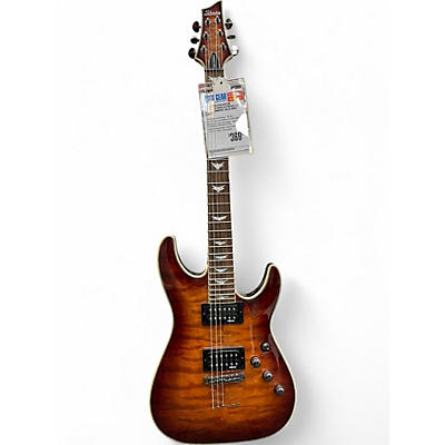 Used Schecter Guitar Research Omen Extreme 6 2 Color Sunburst Solid Body Electric Guitar