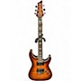 Used Schecter Guitar Research Omen Extreme 6 AMBER BURST Solid Body Electric Guitar AMBER BURST
