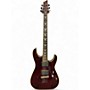 Used Schecter Guitar Research Omen Extreme 6 Black Cherry Solid Body Electric Guitar Black Cherry