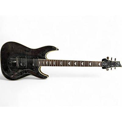 Used Schecter Guitar Research Omen Extreme 6 Black Solid Body Electric Guitar
