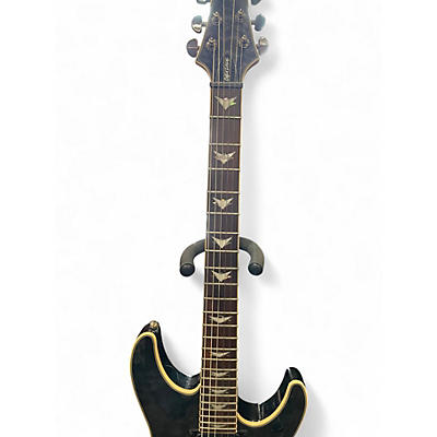 Used Schecter Guitar Research Omen Extreme 6 Black Solid Body Electric Guitar