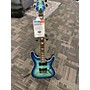 Used Schecter Guitar Research Used Schecter Guitar Research Omen Extreme 6 Blue Burst Solid Body Electric Guitar Blue Burst